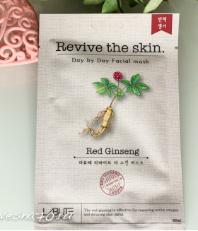 Тканевая маска LABUTE Revive the skin Red Ginseng Mask 23гр