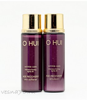 O HUI Age Recovery Skin Softner 20мл + Emulsion 20мл
