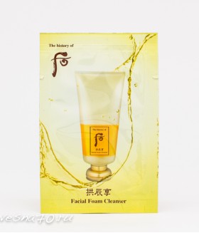 The History of Whoo Facial Foam Cleanser 2мл