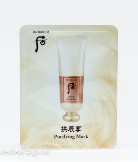 The History of Whoo Purifying Mask 3мл очищающая, отшелушивающая маска